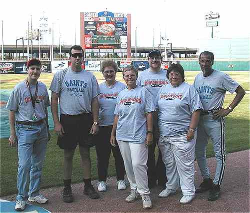 Photo of Jackals fans with former Jackals managers