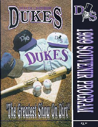 Duluth-Superior Dukes '99 program