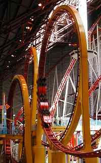 Photo of rollercoaster at WEM
