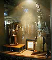 Photo of baseball trophies