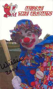Willie the Clown card