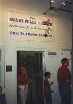 Photo graph of Maury Wills museum entrance
