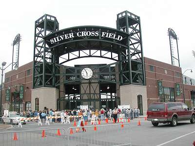 Photo of ballpark entrance