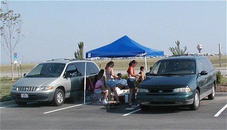 Photo of tailgaters