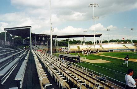 Photo of seating sections