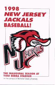 New Jersey Jackals '98 schedule