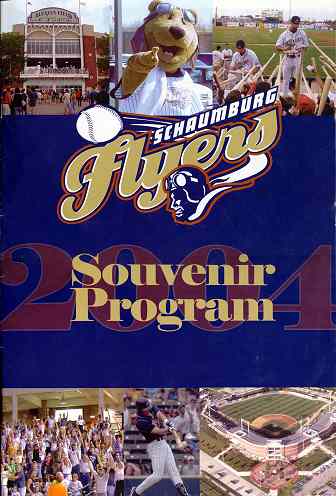 Schaumburg Flyers program