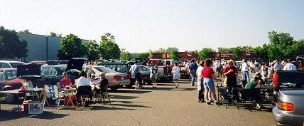Photo of tailgaters