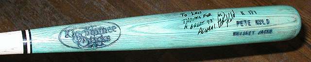 Pete Kuld bat barrel