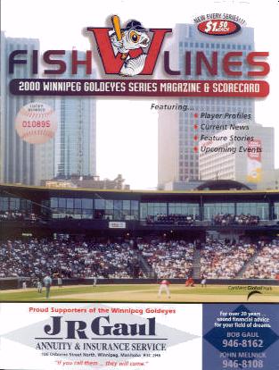 Winnipeg Goldeyes '00 Fishlines